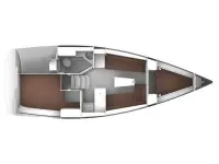 Bavaria Cruiser 34 - [Layout image]