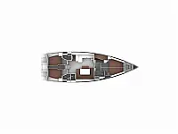 Bavaria Cruiser 51 - Layout image