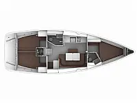 Bavaria Cruiser 41 - [Layout image]