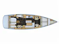 JEANNEAU YACHT 54 - Layout image