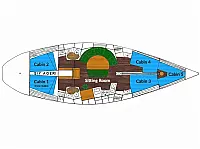 Dromor Triton 48 - Layout image