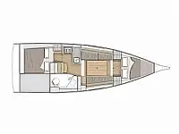 Moorings Oceanis 30.1 - Layout image