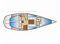 Sun Legende 41 - Layout image