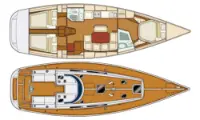 Grand Soleil 43 - [Layout image]